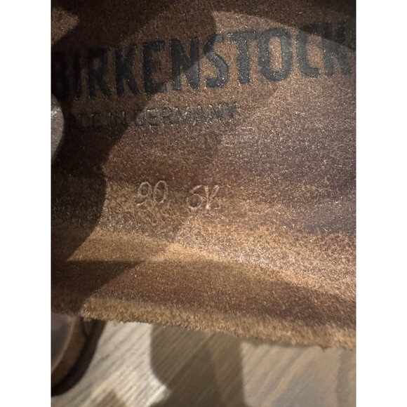 Birkenstock Gizeh 245 Habana Oiled Leather Thong Sandals EU 38 US 7-7.5 EUC - Picture 10 of 16